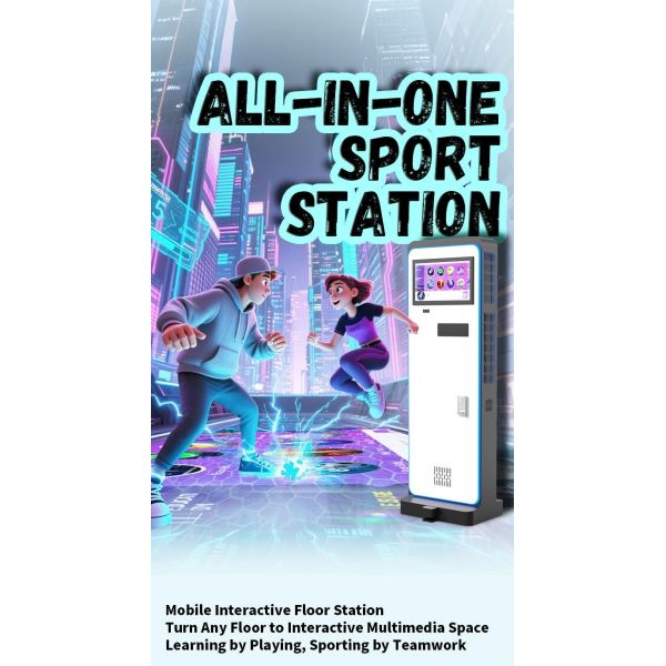 Immersive Learning Play and Motion Portable Interactive Projection Unit Technology