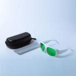 White Frame 52 650nm Laser Safety Goggles infrared Polycarbonate