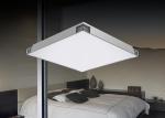 600*600*80mm Ceiling Mounted Luminaire , Square White Bedroom Ceiling Light