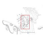 For Maserati Ghibli Quattroporte 2014-2017 Auto Parts Engine Cooling Water Pump