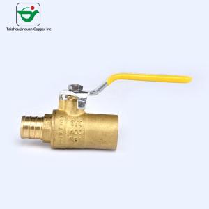 China Rust Resistant Water Pipe 1/2'' Brass Float Ball Valve wholesale