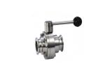 1.4301 1.4404 Butterfly Stainless Steel Valves Cracking Resistance For Piping