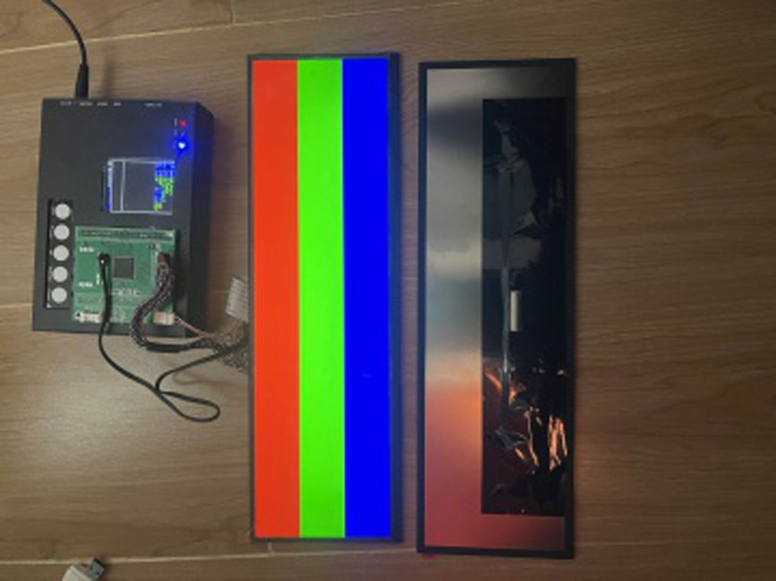 14.5 Inch Bar Type Display 2560X720 Resolution LVDS Interface Incell Touch Panel
