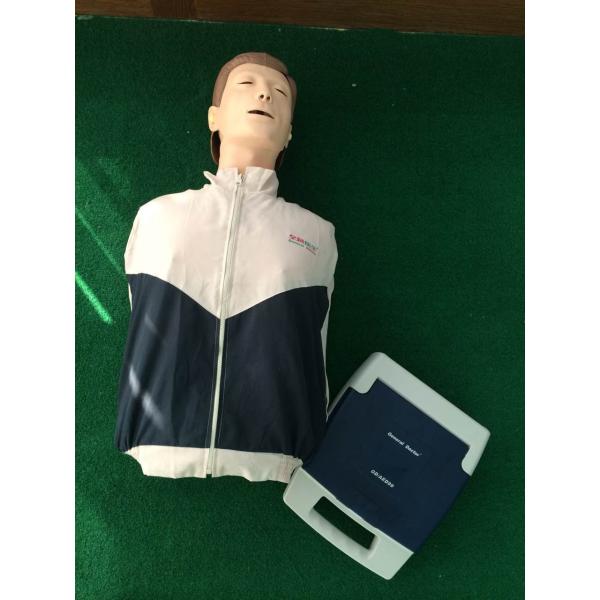 Automatic in Vitro Simulated Defibrillation and CPR Mannikins Simulator for Hospitals