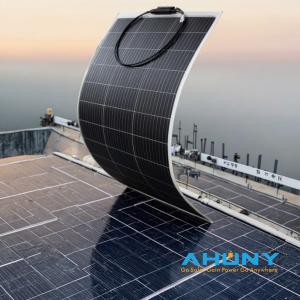 China AHONY 300W Mono Semi Flexible Solar Panel Waterproof Photovoltaic HCF Cell For RV Camp House Roof Golf Cart Other Outdoor Use wholesale