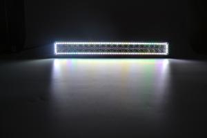 China Hot Sales HKL 72W RGB Offroad Aurora Car led work light 13.5inch LED Light Bar wholesale