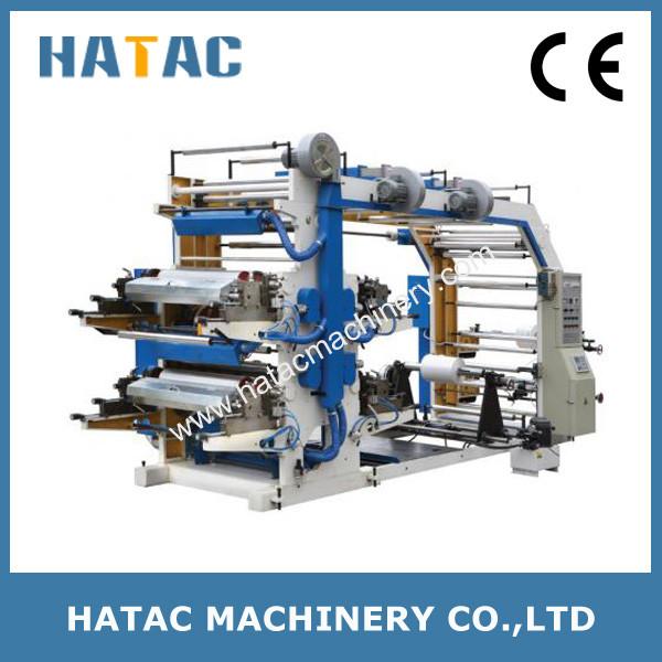 Flexographic Vinyl Printing Machine,Central Drum Cylinder Printing Machine,Bond