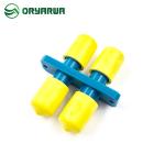 Flange Welded Mold ST To ST Fiber Optic Adapter Duplex Fiber Optic Coupler