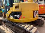 used excavators cat313/ hydraulic crawler excavator low price used digging