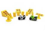 2 Mini Motocycle Kids Race Track Set With 360 Degree Spinning Top Speed