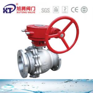 China 1000kg Package Gross Weight Gear Operated Flanged Ball Valve for Gas Media Q341F-150LB wholesale
