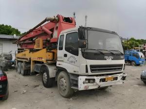 China Refurbished Used Concrete Pump Trailer 2015 Year Horizontal 800m wholesale