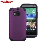 HTC M7 M8 PC+Silicone 2IN1 Cover Cases Multi Color