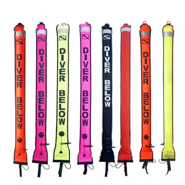 Portable Diving Surface Marker Buoy High Visibility Dive Marker Buoy