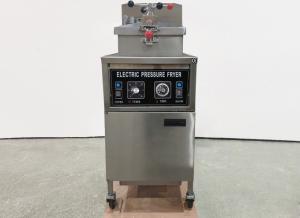China Electric Pressure Fryer 24L Max.200℃ Automatic Temperature Controller S/S 304 wholesale