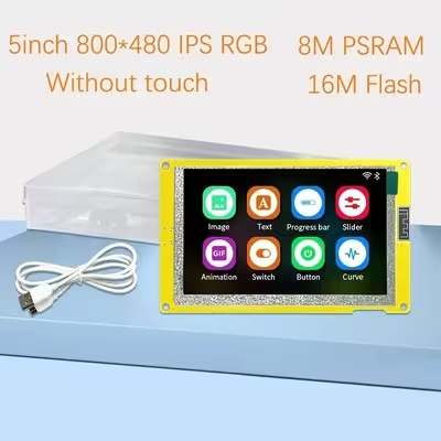 5.0 Inch ESP32 Display Module IPS Smart Display Module 800x480 For ESP32-S3 HMI