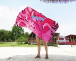 Lightweight Microfiber Beach Towel Digital Printed / Transfer Printed
