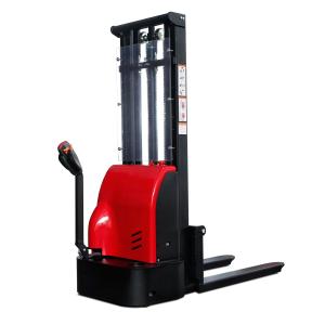 China 0.5 - 2 Ton Loading Electric Pallet Stacker Hydraulic Lifting Stacker wholesale