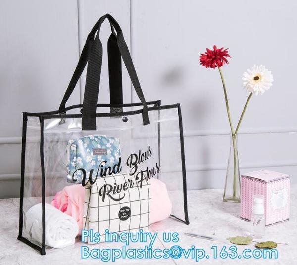 Popular Lady pu clear shoulder handbag for women, Eco Friendly Teen Fashion