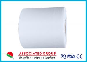 China Customized Non Woven Roll , Pearl Dot Spunlace Nonwoven Fabric Ventilating on sale