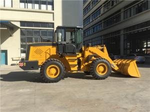 China Planetary Transmission Compact Wheel Loader , Electric Front End Loader 3.5 Ton wholesale