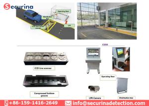 China IP68 ALPR UVIS Under Vehicle Inspection System RS485 For Car Bomb Searching wholesale