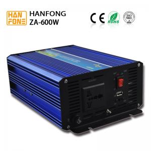 China Hanfong ZA600W Excellent quality low price pure sine wave inverters 600W power 12v 220v High Efficiency hanfong factory wholesale