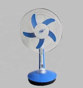 China Plastic Material 12v Dc Rechargeable Fan wholesale