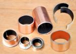 Oilless Self Lubricating Bearings Wrapped By Steel Backing Sinter Bronze Layer