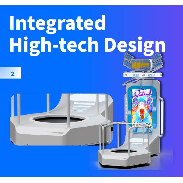 1920×1080 Trampoline Interactive Game System Custom Camera Sensing