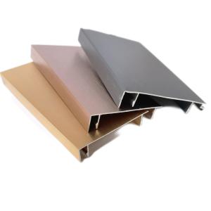 China 6m Aluminium Decorative Profiles Deep Bronze Anodized For Windows wholesale