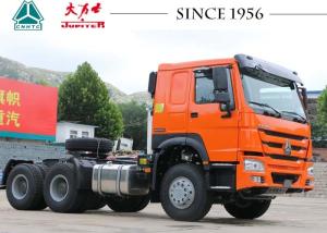 China HOWO 6X4 Tractor Trailer Truck 10 Wheeler With Euro IV Emission LHD Type wholesale