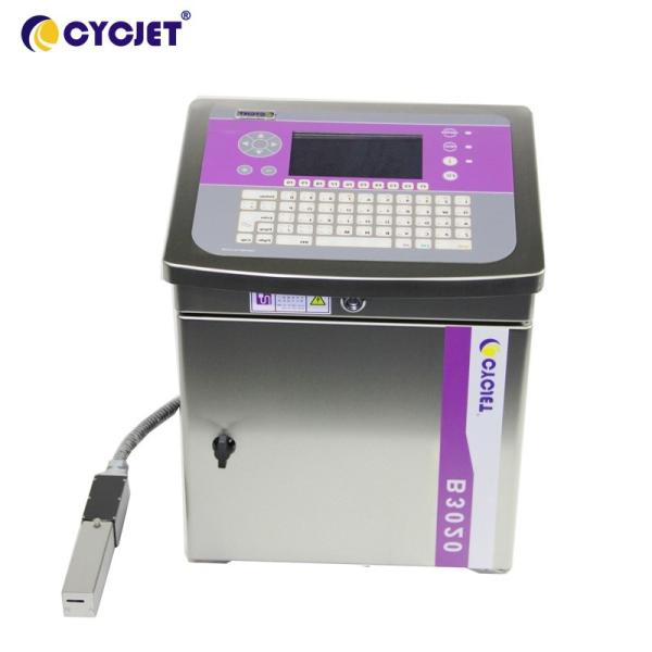 Continuous 5 Lines Industrial Inkjet Printer Black Ink Automatically Printing