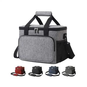 China Abrasion Resistant Custom Insulated Lunch Bags Thermal Multi Pocket Lunch Bag wholesale