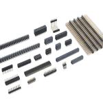 UL94V-0 Dip PCB Male 1.27 Mm Pitch Pin Header Connectors Single / Double Row
