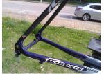 Aluminium 700C Road Racing Bike Frame With Carbon Fiber Rear Upper Fork