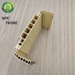Attractive Design Stable WPC Double Doors Moisture Proof 1200mm Width