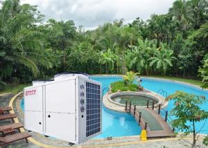 China 36KW 380V School Hotel Swimming Pool Heater Solar Heat Pump Water Heater wholesale