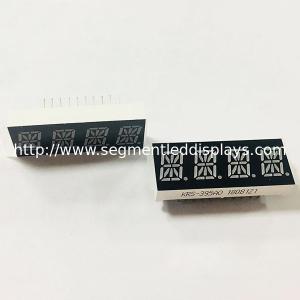 China 0.39in Sixteen Segment Display Alphanumeric Four Digits Shock Proof wholesale