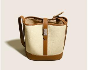 China Lychee Pattern Bag New Trendy Leather Large Capacity PU Shoulder Bag Messenger Bag wholesale