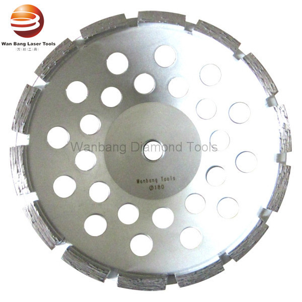 General Purpose 180mm Single Row Segmented Diamond Grinding Cup