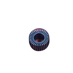 China Blue Silver Anodize Extruded Aluminum Heatsink For Small Power LED wholesale