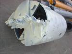 20mm Thickness1 200mm Diameter Rock Drilling Bucket , Bucket Auger Drilling