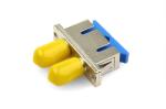 Metal FTTX Duplex Hybrid SC ST Adapter