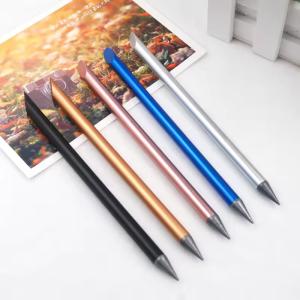 China Metal Creative Pencil Erasable Sketch Writing Endless Pen Eternal Pencil wholesale
