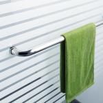 LB03-008 Bathtub Glass Door Sanitary Grade Dual Handle Shower Door