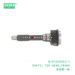 8-97252924-1 Transmission Top Gear Shaft 8972529241 Suitable for ISUZU MYY5T