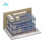 1000kg/ Pallet Stainless Steel Industrial Storage Rack Selective Height