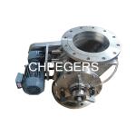 Airlock Sanitary Rotary Feeder Valve With Hardened Helical Gear Motor