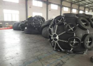 China Ribbed Type Customized Size Of Inflatable Floating Marine Rubber Fender wholesale